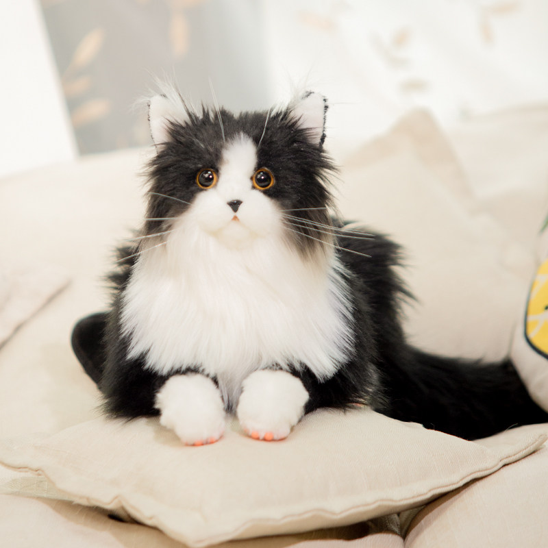 Chongker布偶猫奶牛猫加重猫咪仿真玩偶儿童毛绒玩具公仔儿童礼物,淘宝优惠券,粉丝福利购,淘宝优惠卷