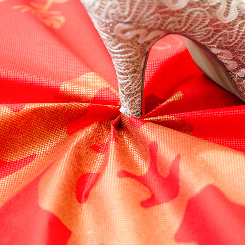 结婚红地毯一次性结婚用婚礼婚庆喜字场景布置加厚大红楼梯客厅门