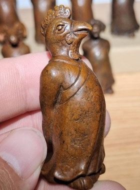 仿古铜十二生肖茶席茶宠摆件 香道茶道高端装饰摆件 日式铜摆件