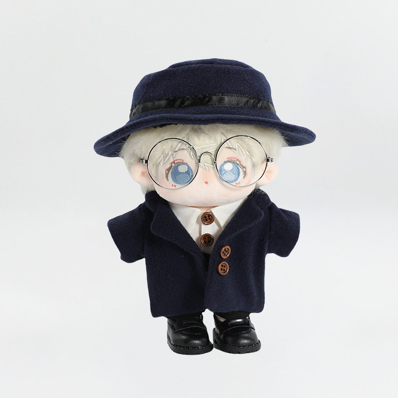 20cm娃衣制服套装换装玩偶英伦风套装帽子风衣男棉花娃娃衣服,淘宝优惠券,粉丝福利购,淘宝优惠卷