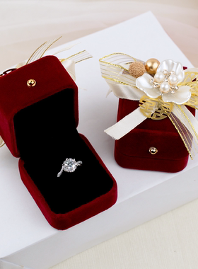 假戒指婚礼交换仪式拍照道具