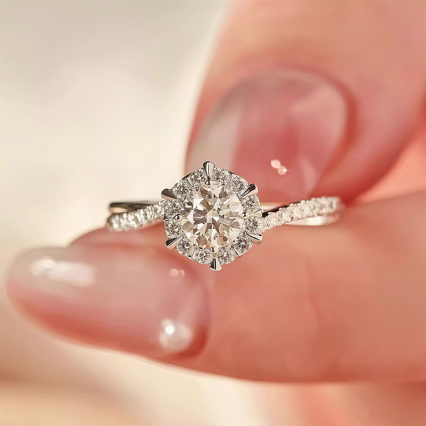 结婚戒指一对仿真对戒婚礼仪式交换道具情侣活口可调节送女友礼盒 - 图2