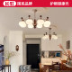 Medieval style living room chandelier hall main light persimmon chandelier