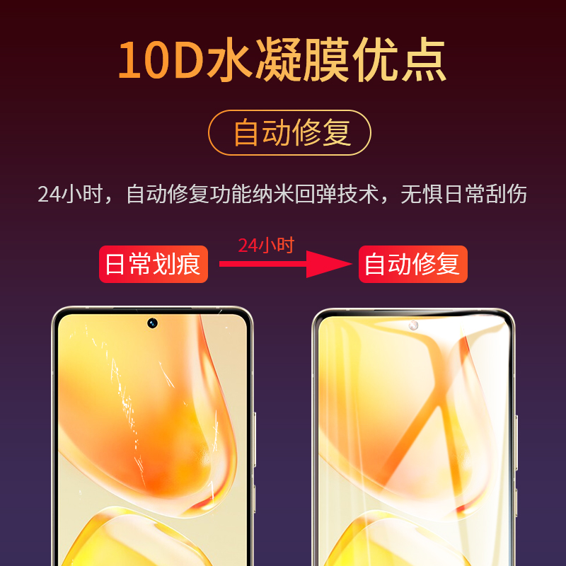 适用vivos15pro手机膜s15钢化水凝膜vivo是s15e全屏por曲屏vivis15软膜vovos原装vⅰvos15viv0vovis原厂vlvos-图1