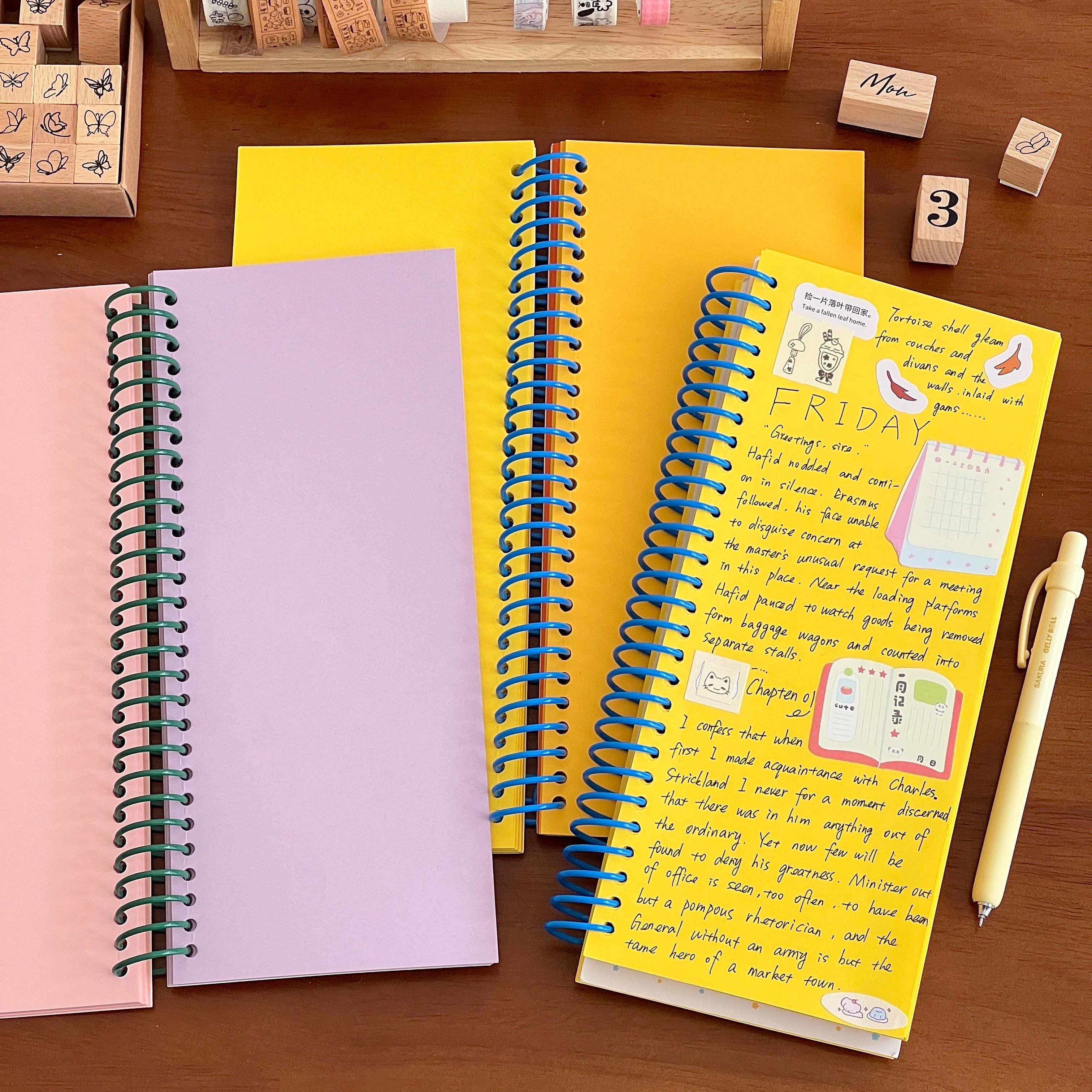 可爱小狗彩色内页a6线圈本高颜值创意学生便携笔记本手账日记本子,淘宝优惠券,粉丝福利购,淘宝优惠卷
