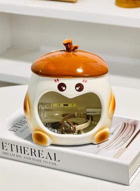 栗子玄关钥匙收纳装饰品摆件