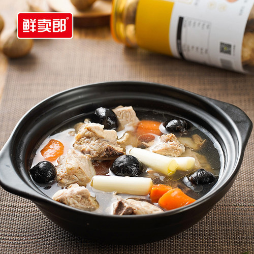 鲜卖郎金装独头黑蒜250g大个头山东发酵黑大蒜即食实惠装 - 图3