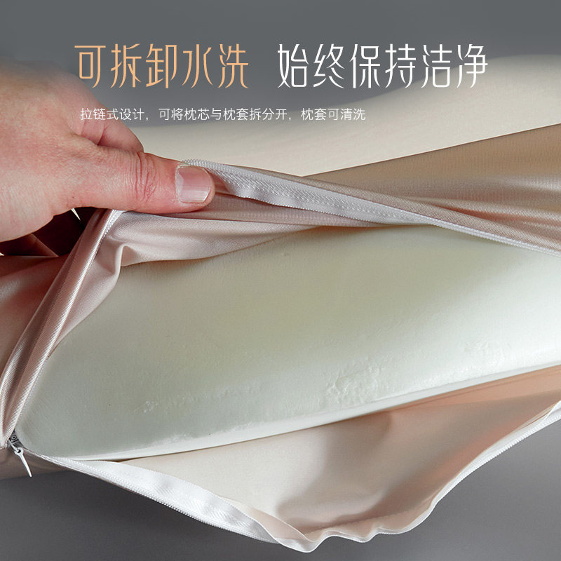 零压深睡慢回弹记忆棉枕头反弓牵引枕护颈枕成人护颈椎助睡眠枕芯,淘宝优惠券,粉丝福利购,淘宝优惠卷