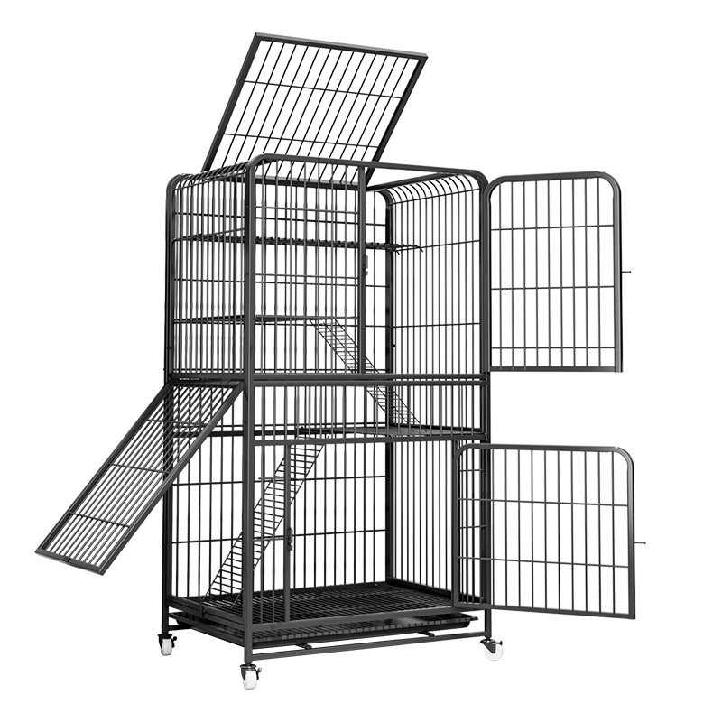 双层猫别墅猫笼子家用室内超大自由空间猫屋猫柜猫窝猫厕所一体,淘宝优惠券,粉丝福利购,淘宝优惠卷