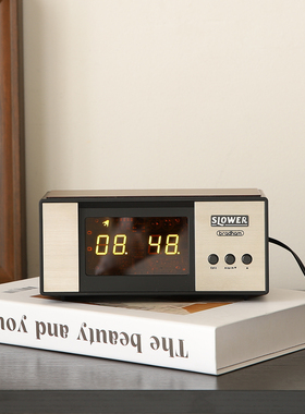 翻页时钟桌面摆件小众高级感新家乔迁新居礼物送老公生日礼物实用