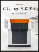 School Classroom Teacher Lectern Lectern Lectern Teaching Multimedia Lectern Steel Lecture Table Teachers Podium Table Multifunction