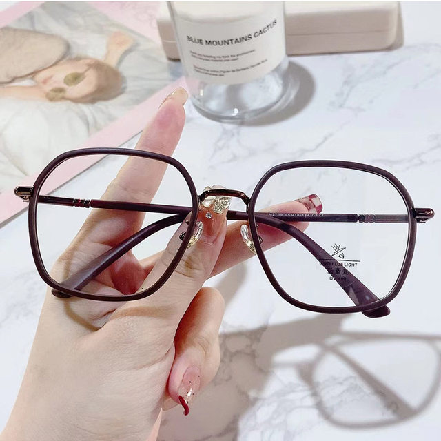Big brand same polygonal myopia frame for men and women