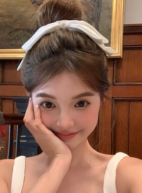 立减5元韩系超大立体蝴蝶结发夹