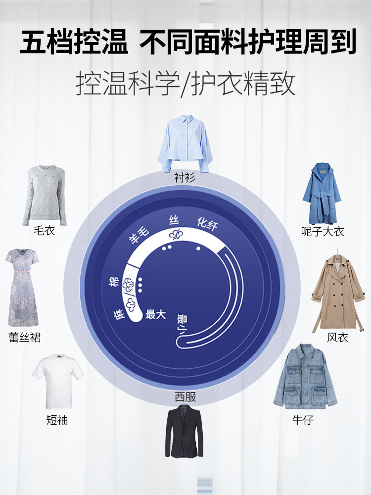 苏泊尔家用小型蒸汽衣服手持电熨斗 苏泊尔山治电熨斗