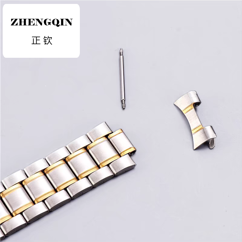 正钦送弧口不锈钢表带精钢表链男适配天王精工表带20|22mm送工具,淘宝优惠券,粉丝福利购,淘宝优惠卷