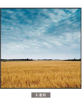 玄关两联唯美风景卧室床头画文艺