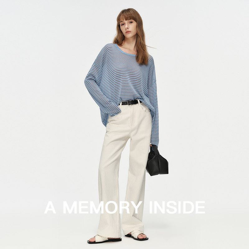 A Memory Inside高奢 汉麻直筒牛仔裤女春夏高级感显瘦阔腿裤女,淘宝优惠券,粉丝福利购,淘宝优惠卷