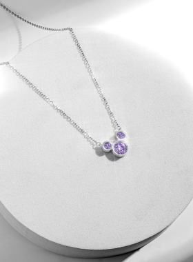 迪士尼银饰项链送礼物