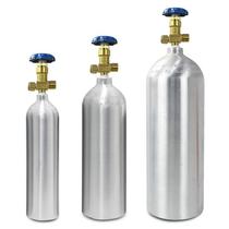 Carbon Dioxide Steel Bottle High Pressure Small Gas Cylinder Water Grass co2 Aluminum Bottle Oxygen Tank Aluminum Alloy Nitrogen 1L2L4 Liter Seamless