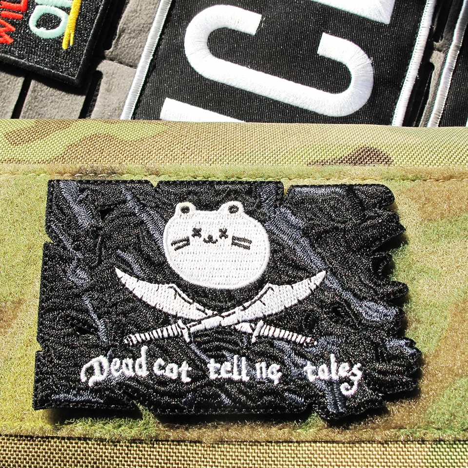 猫虎兽MAUHOSO潜水猫2021年户外魔术贴刺绣臂章布徽章纪念章,淘宝优惠券,粉丝福利购,淘宝优惠卷