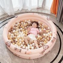 Children Indoor Marine Ball Pool Baby Paradise Baby Wave Polo Pool Inflatable Marine Ball Home Toy Pool Bubble Pool