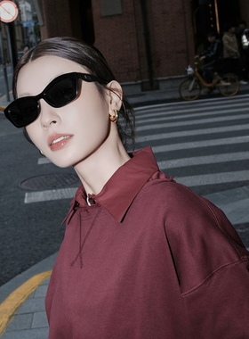 2025新款GM欧美猫眼小框偏光墨镜