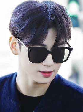 2025新款复古港式男方形偏光墨镜