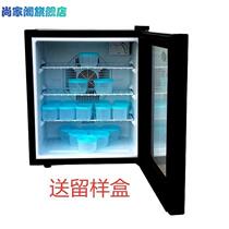 Food Retention cabinet with lock Kindergarten Remain cabinet Small transparent display case Small fridge refreshing refrigerated box Single door