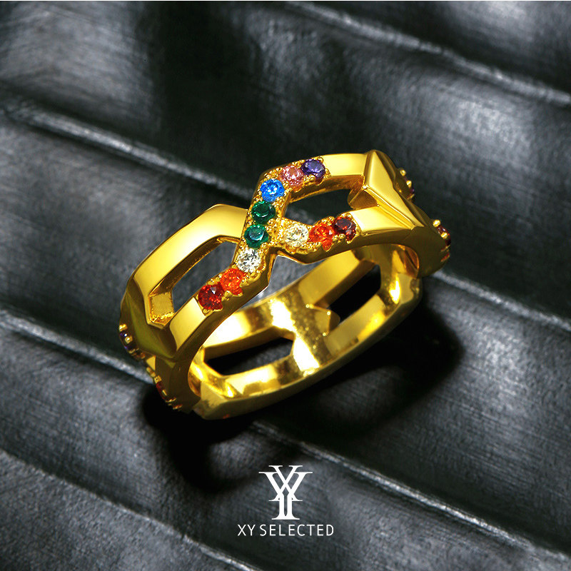 xy selected女原创小众个性男指环 XYSELECTED戒指/指环