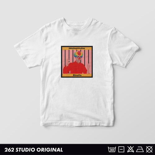 比诺托小丑T恤 法拉利铁佛寺专属 F1赛车原创周边RacingFantasy - 图1