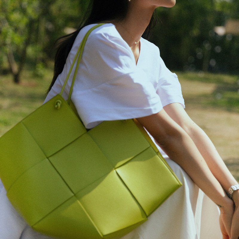 菱形大容量托特包升级款包女垫肩 BobOreBlueCollectionATEA海外托特包