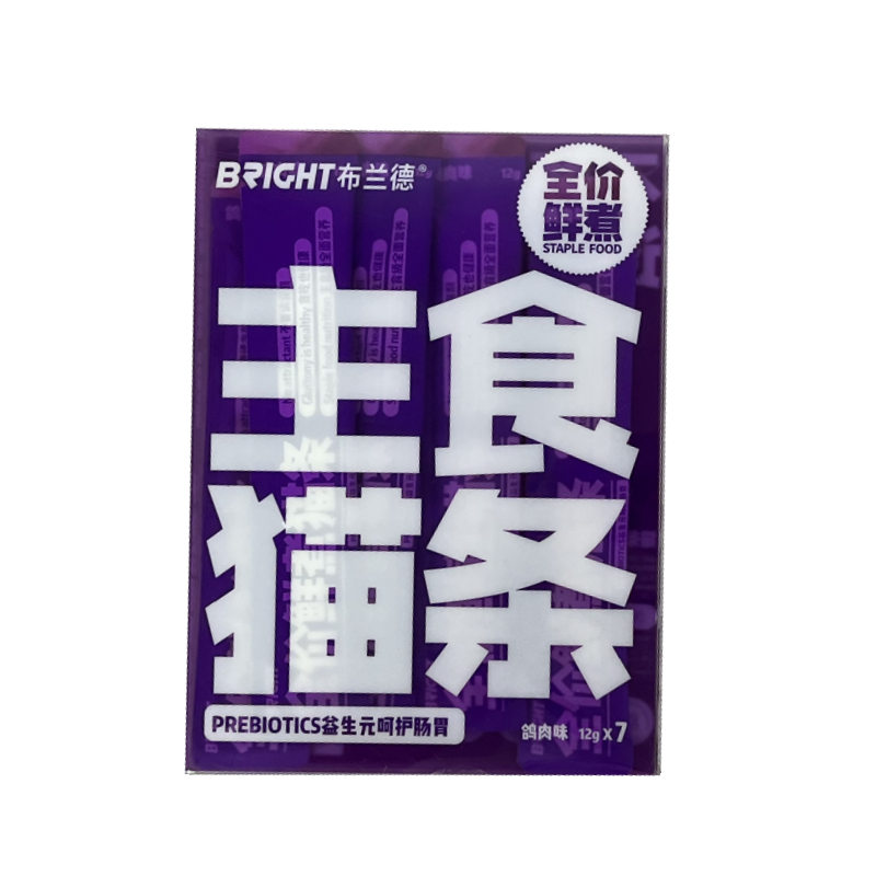 布兰德主食猫条全价鲜煮猫条美毛营养增肥发腮12g*7主食包8口味搭 - 图3