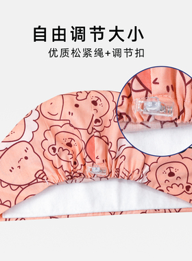 手术室防护帽全棉印花帽薄款透气