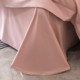 Zhenpin light luxury pure cotton four-piece set, long-staple cotton skin-friendly set, solid color, high-end sense, 100% double bedding