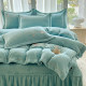 Milk velvet thickened and warm milk velvet bed cover