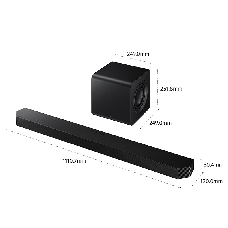 Samsung sound bar speaker Dolby Atmos Q800F