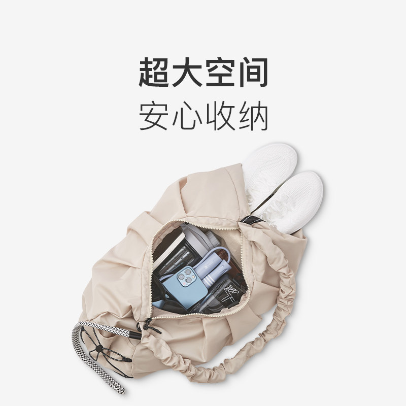 Keep瑜伽挎包女干湿分离游泳包健身包防水运动单肩背包