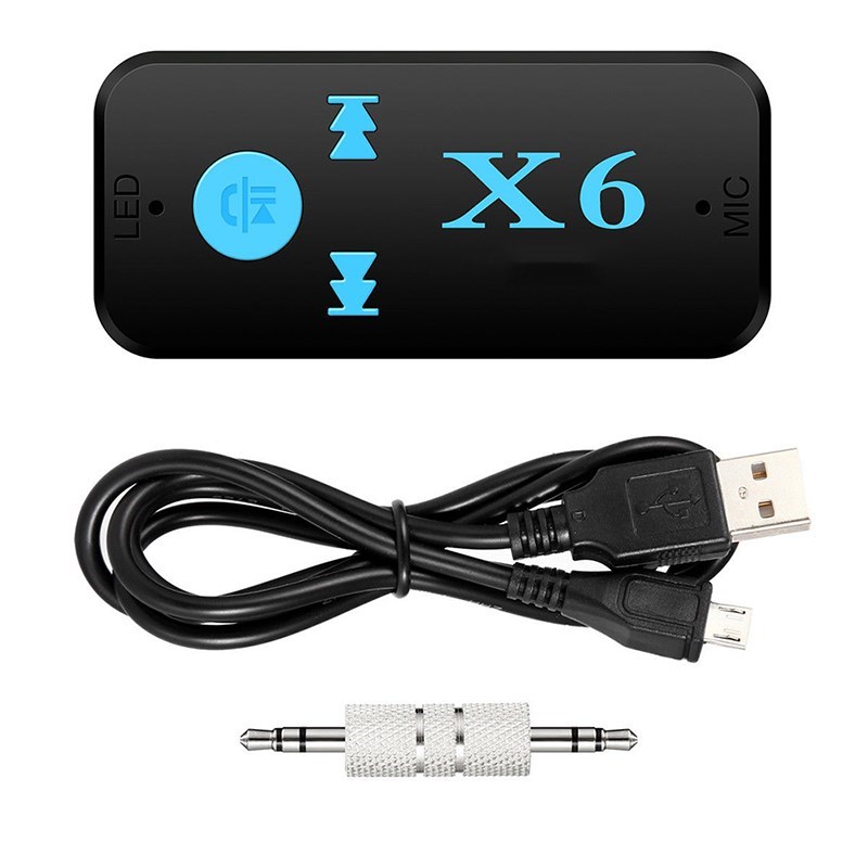 Bluetooth Mini Adapter Receiver 3.5mm Jack Car AUX Audio Han