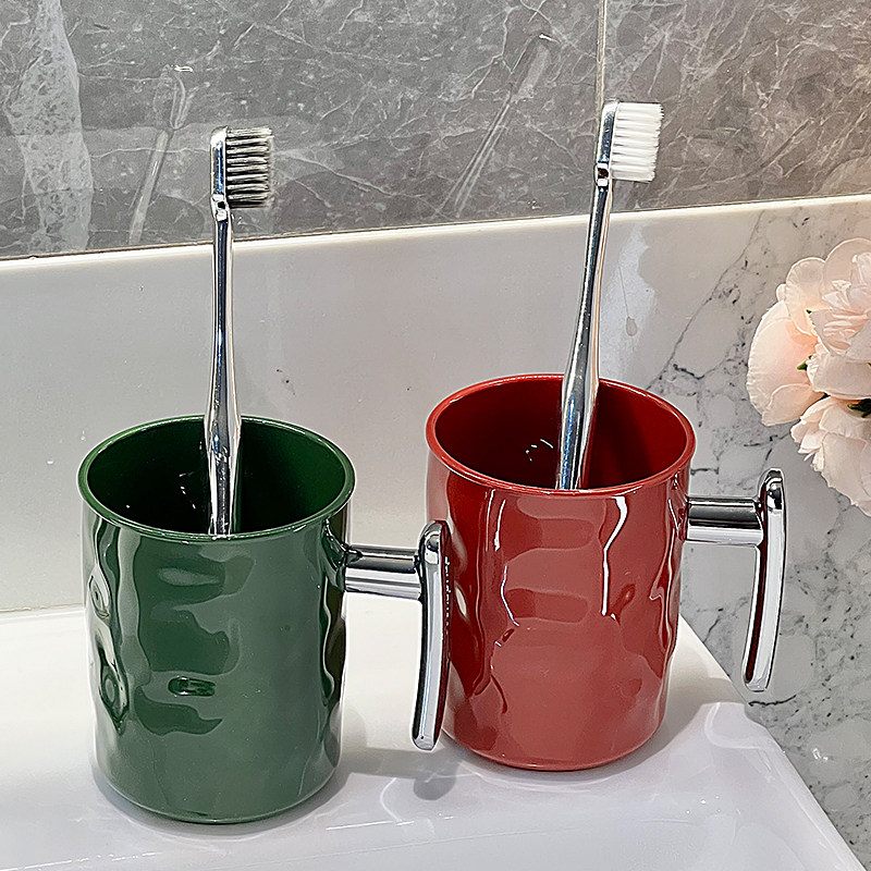 红色漱口杯结婚一对刷牙杯洗漱杯家用情侣轻奢牙具牙缸牙刷杯套装,淘宝优惠券,粉丝福利购,淘宝优惠卷