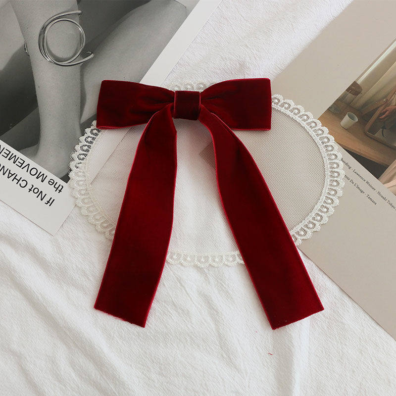 酒红色丝绒蝴蝶结胸针飘带领结小号服饰配件衬衣领花衣服装饰别针,淘宝优惠券,粉丝福利购,淘宝优惠卷