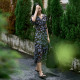Shuiyunjian ແອວຄໍ V slimming fishtail skirt