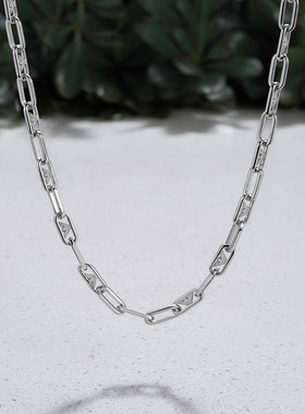 阿玛尼男士个性嘻哈古巴项链