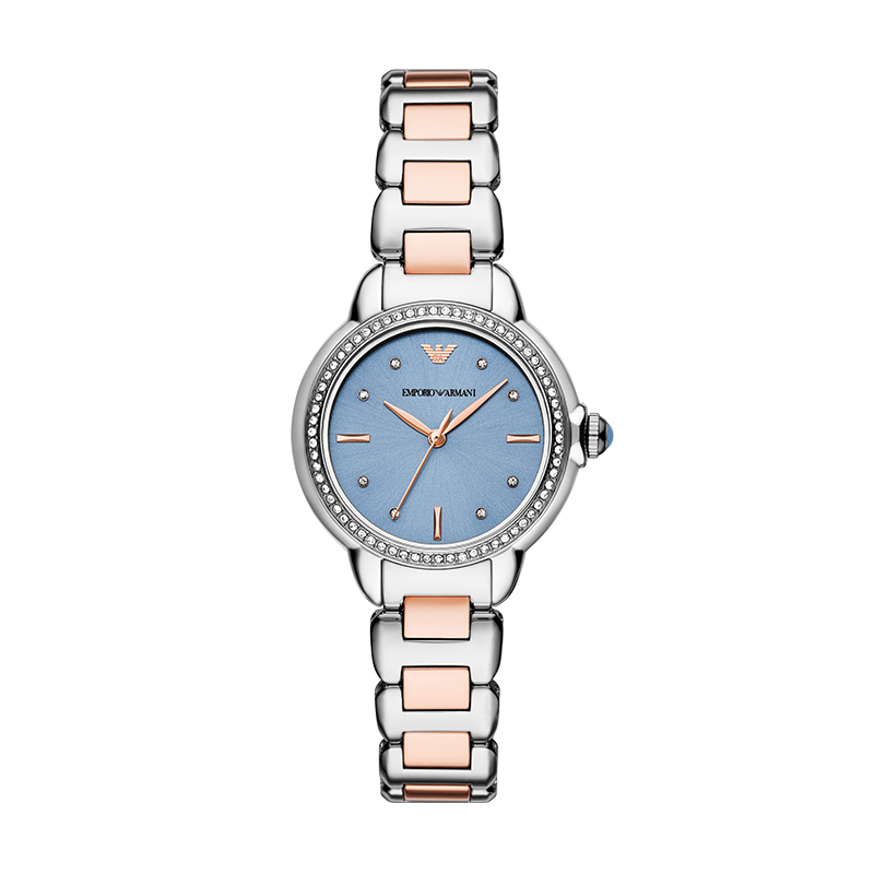 Armani Ice Blue Quartz Women's Watch