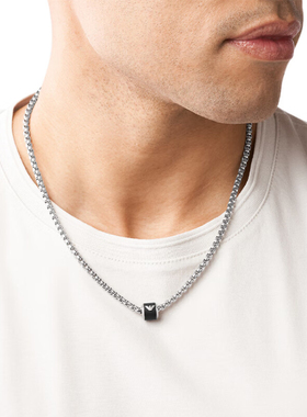 阿玛尼小蛮腰转运珠项链送男友