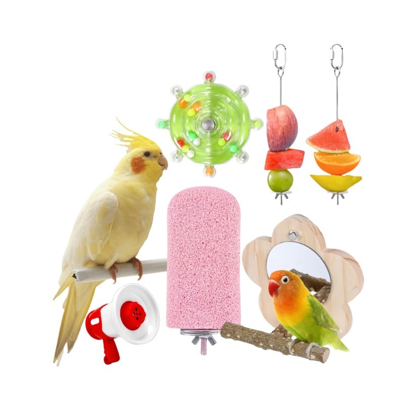 鹦鹉磨砂站杆磨爪磨嘴站台虎皮玄凤小太阳站架鸟笼配件,淘宝优惠券,粉丝福利购,淘宝优惠卷