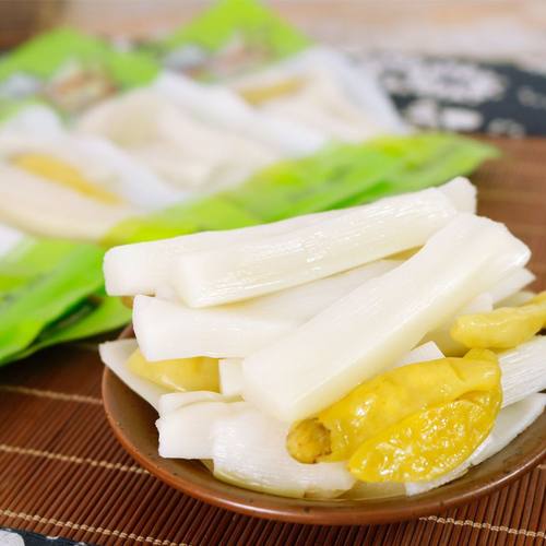 山椒脆笋片正宗重庆泡椒竹笋休闲小吃小包装开袋即食竹笋零食包邮 - 图1