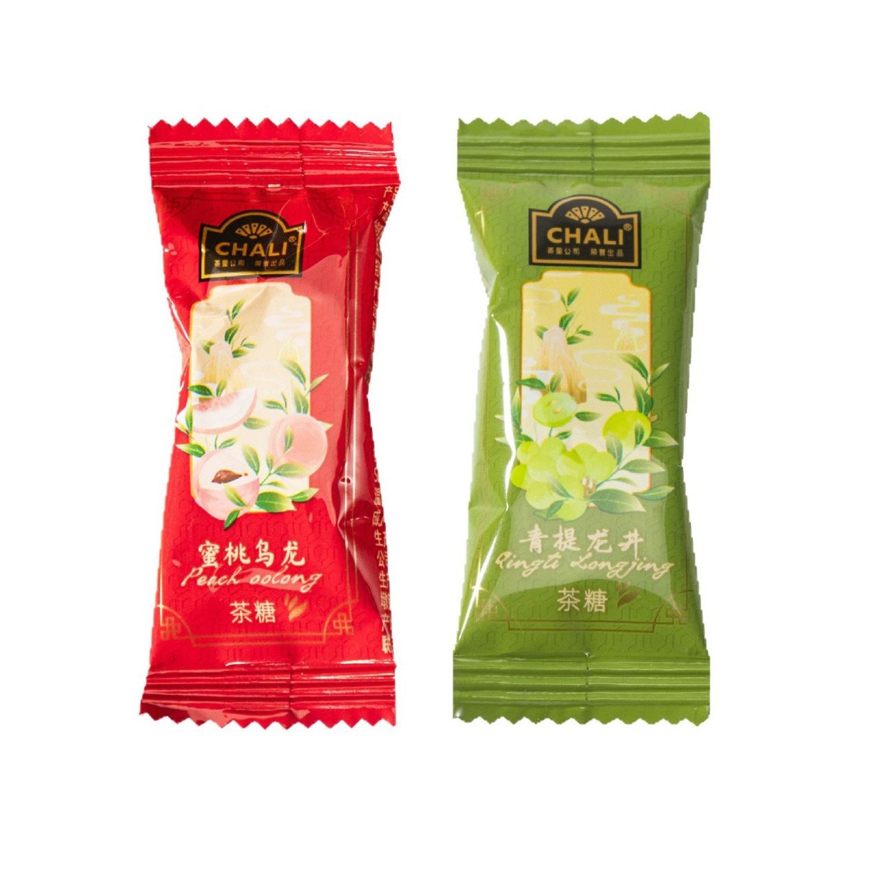 CHALI茶里奶茶糖蜜桃乌龙青提龙井水果糖婚庆喜糖牛奶糖休闲零食 - 图3