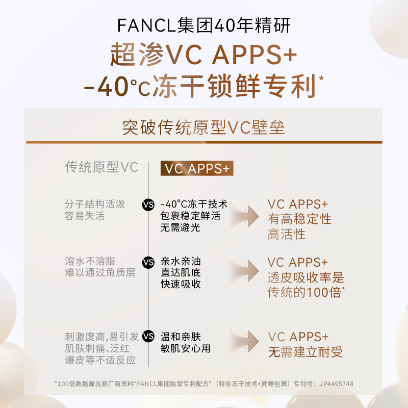 BRANCHIC缤熙小橘瓶多肽VC精华紧致抗衰提亮抗氧化温和无刺激30ml