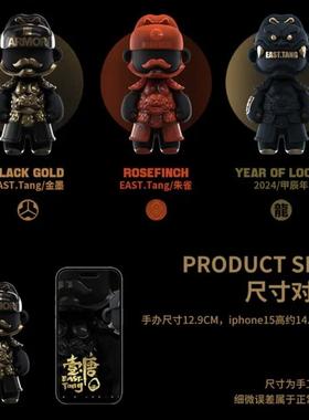 佣行长安壹唐摆件西安秦始皇陵博物馆文创兵马俑卡通公仔纪念品