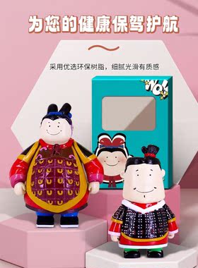 西安文创秦大大秦胖胖家居摆件创意礼品树脂工艺品西安符号伴手礼